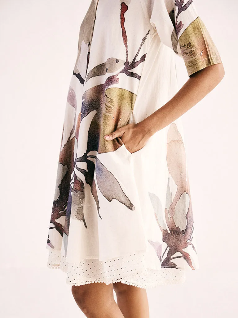 Ivory Bloom Dress