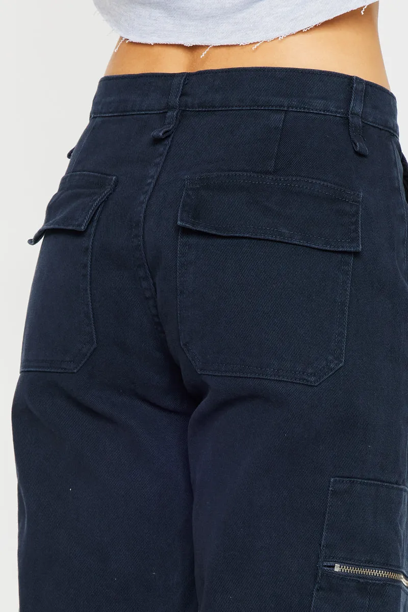 Jainie High Rise Straight Leg Jeans