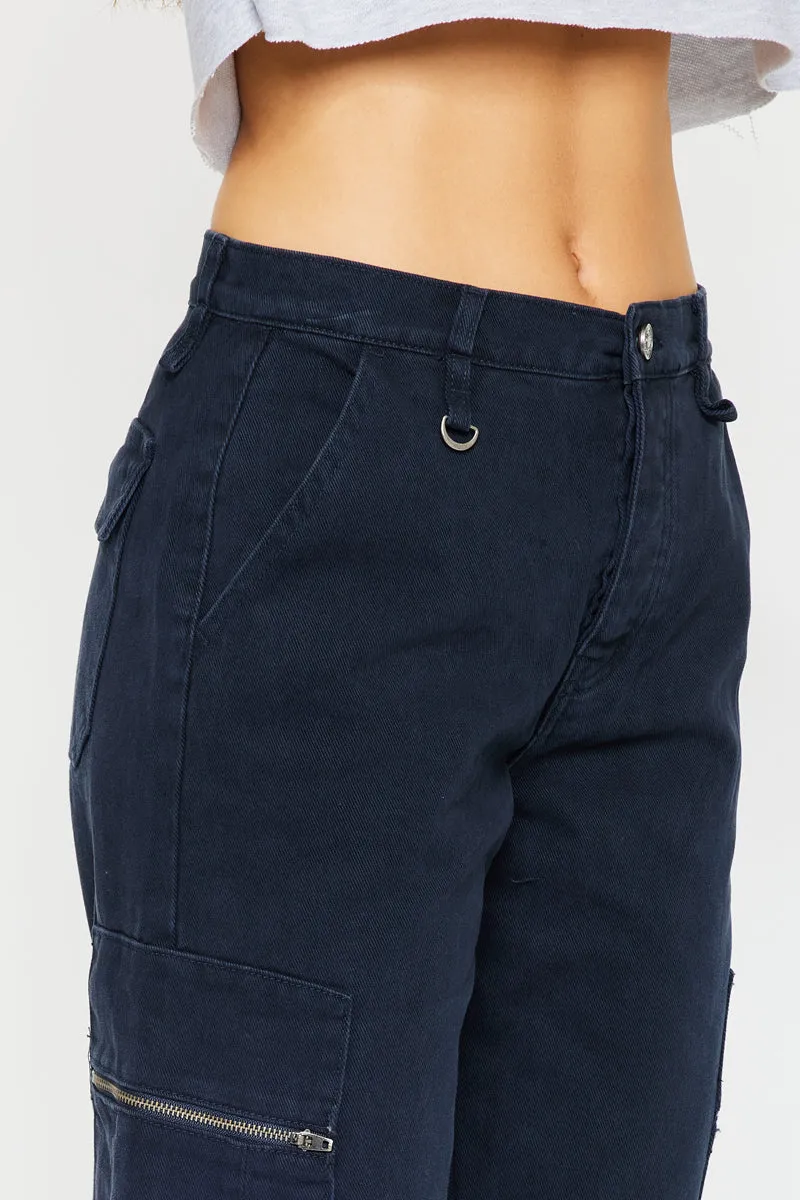 Jainie High Rise Straight Leg Jeans