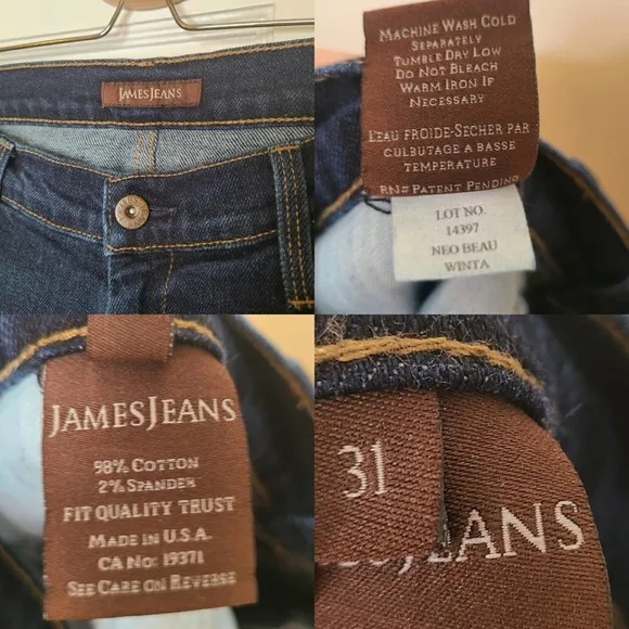 James Jeans Neo Beau Boyfriend Jeans Distresseed