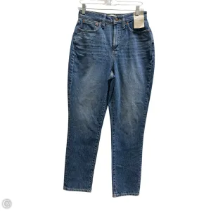 Jeans Boyfriend By Madewell In Blue Denim, Size: 6