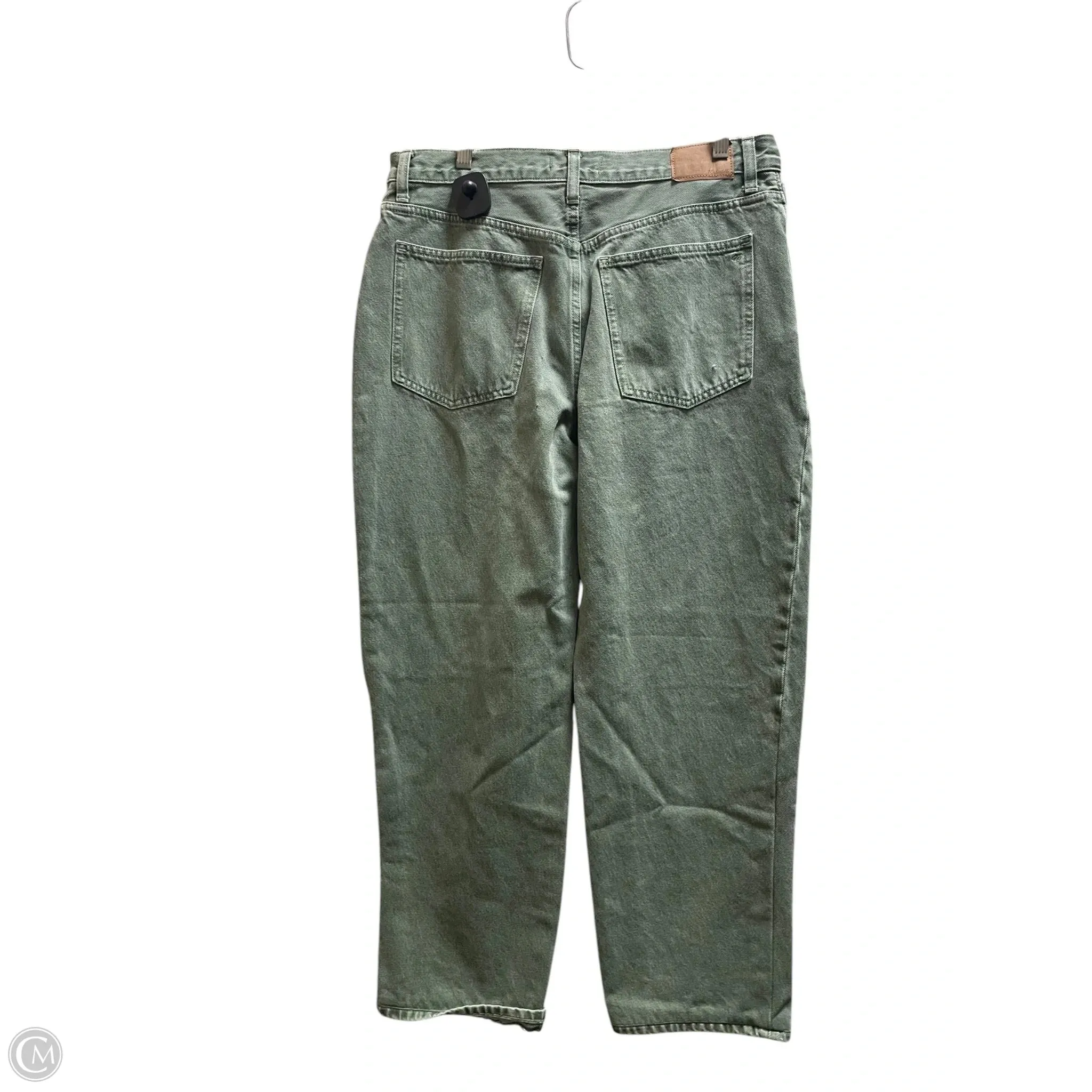 Jeans Boyfriend By Madewell In Green, Size: 8