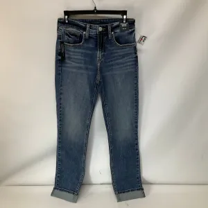 Jeans Boyfriend By Silver In Blue Denim, Size: 2