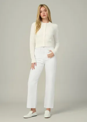 Joe's Jeans Margot Crop: White