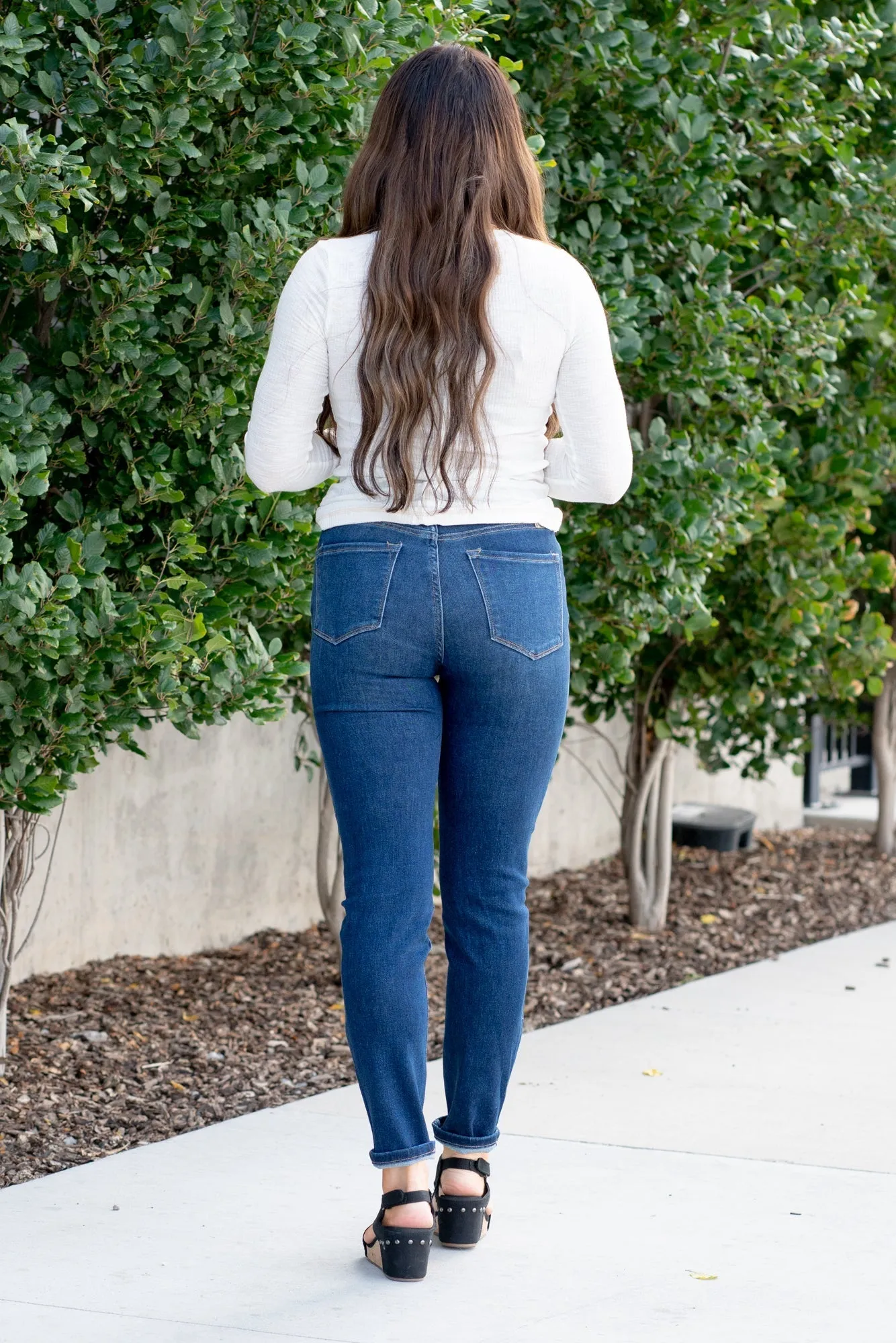 Jovi High Rise Cigarette Straight Leg