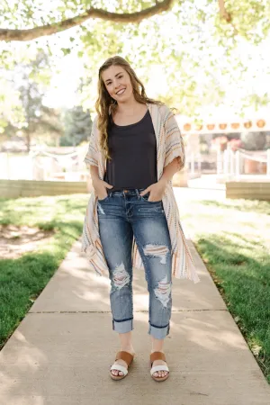 Judy Blue Bleach Splash Boyfriend Jeans