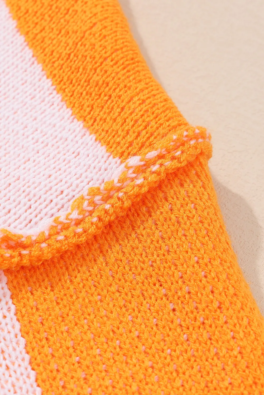 KaleaBoutique Checkered Bishop Sleeve Sweater