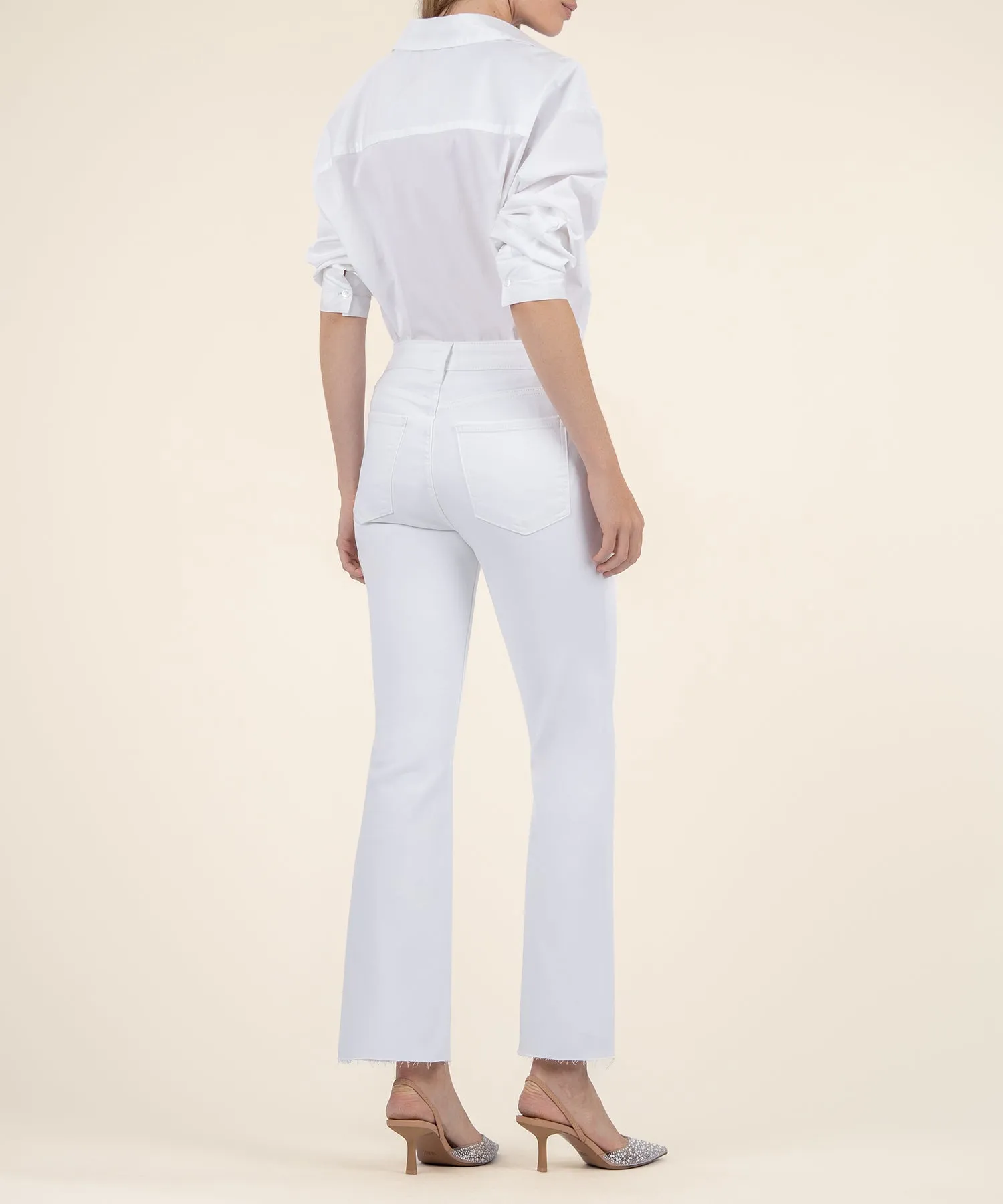 Kelsey High Rise Ankle Flare, Long