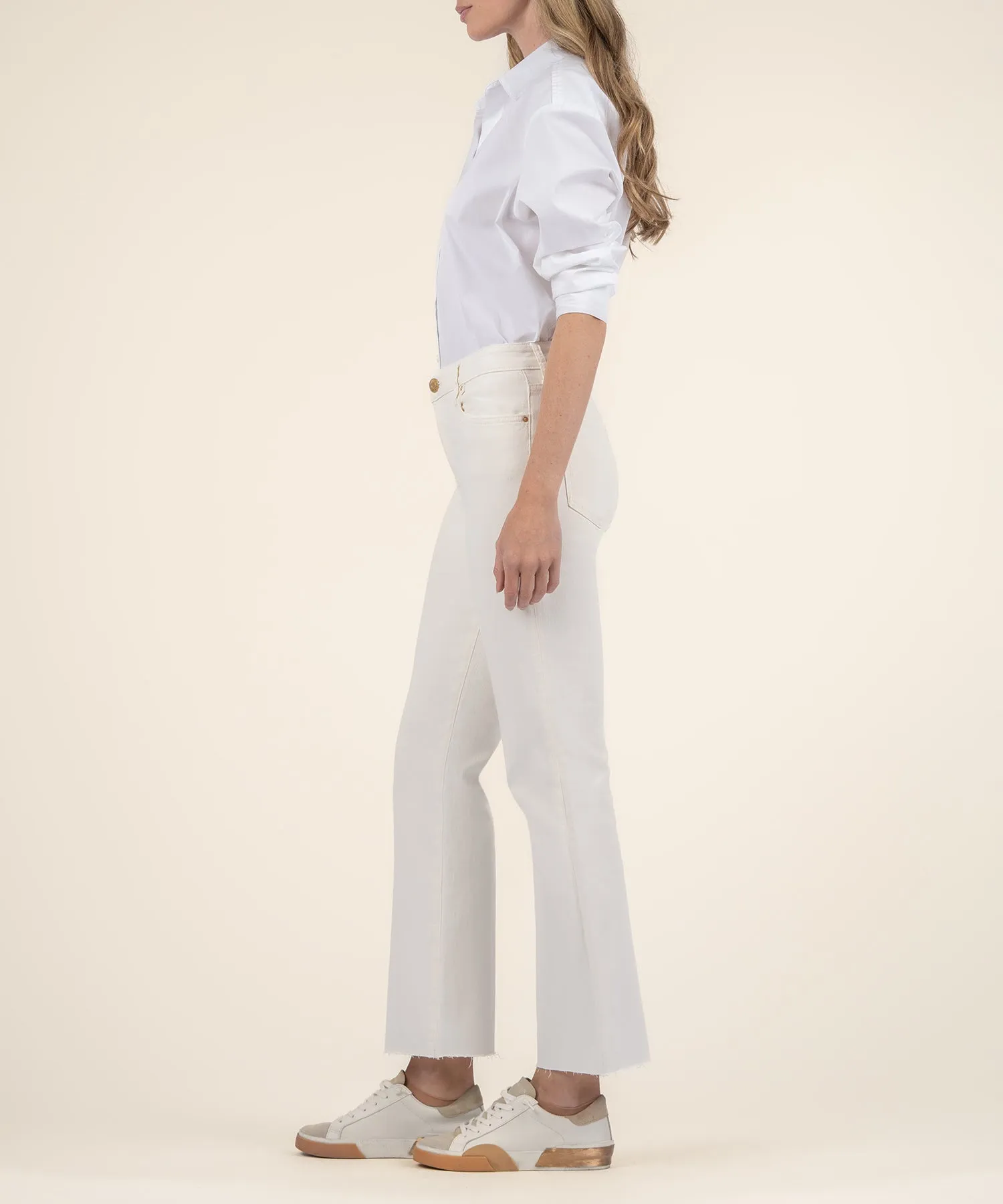 Kelsey High Rise Ankle Flare, Long