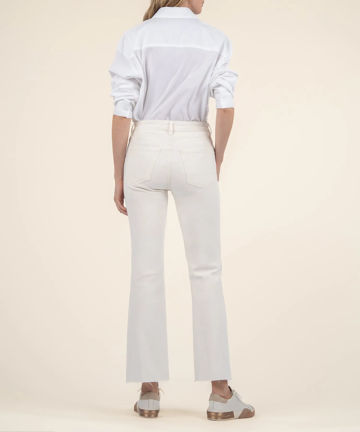Kelsey High Rise Ankle Flare, Long