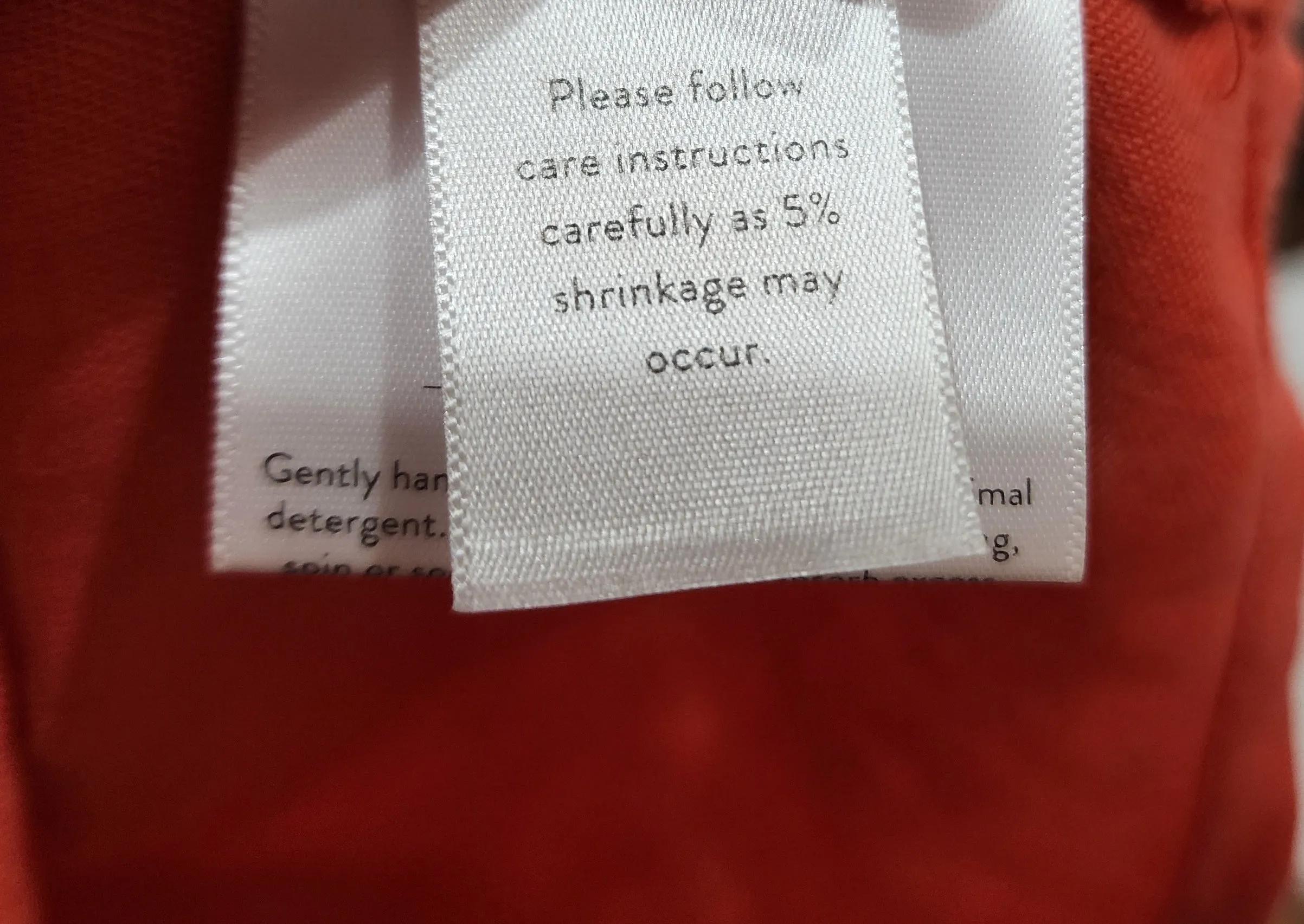 Kuwaii orange linen sleeveless top size 14