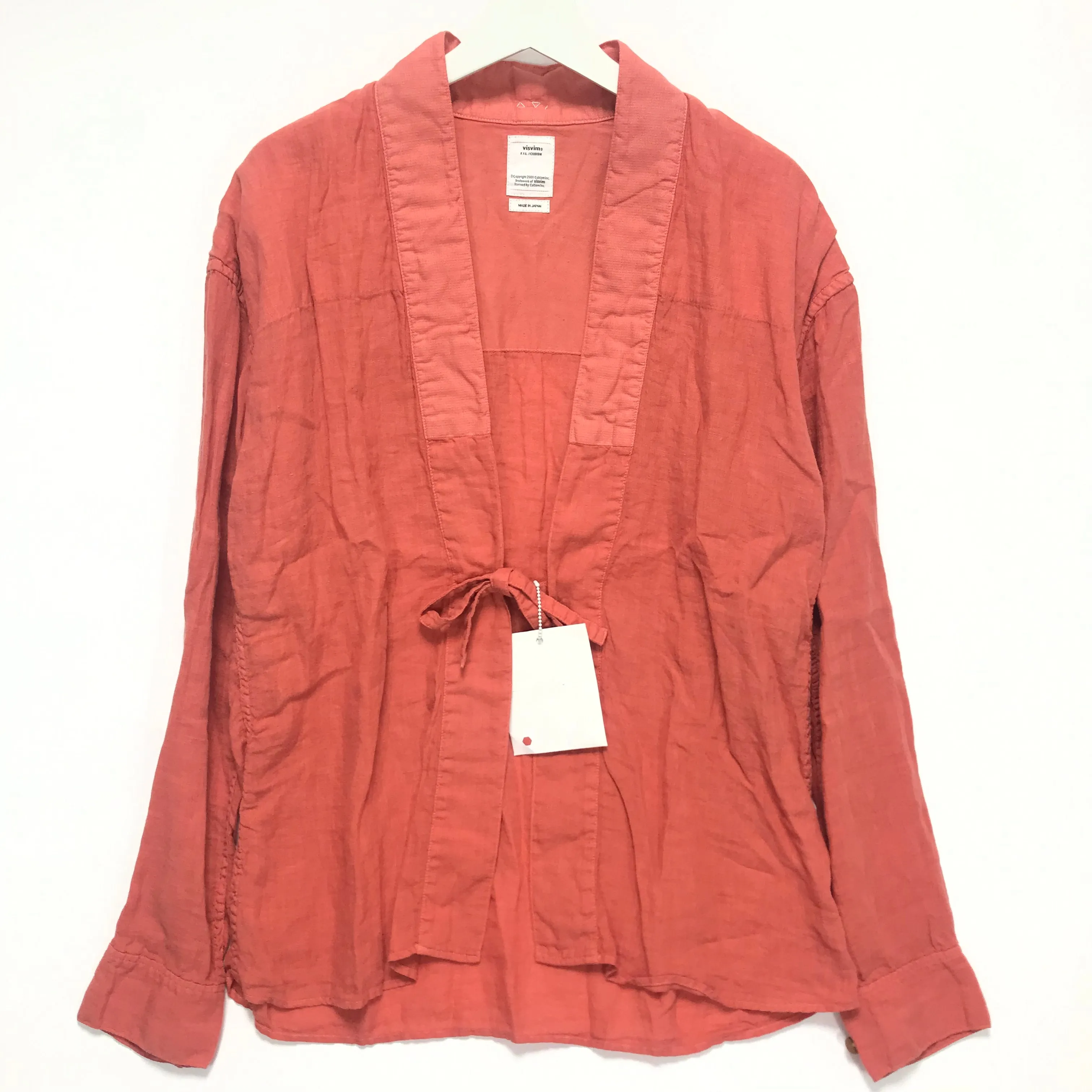 [L] VISVIM 18SS Lhamo Shirt Linen Pink