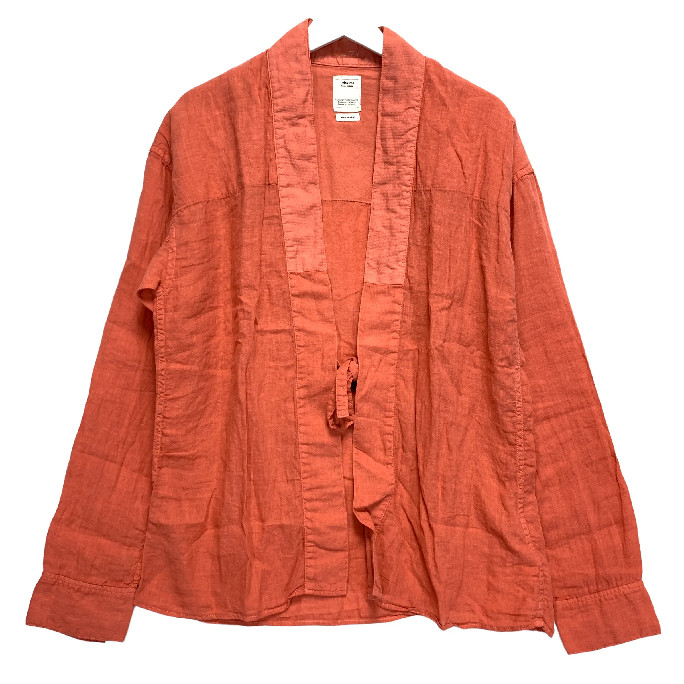 [L] VISVIM 18SS Lhamo Shirt Linen Pink