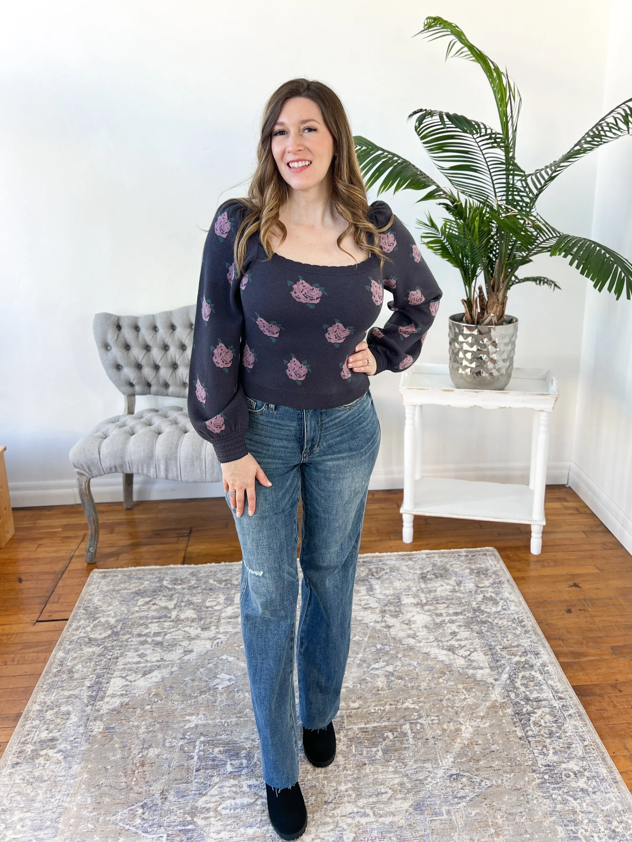 Laila Tummy Control Straight Leg Judy Blue Jeans