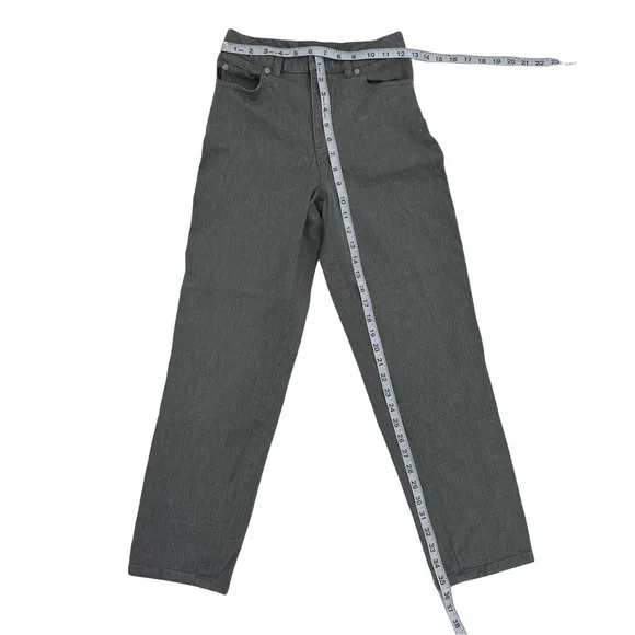 Lauren Jeans Co Ralph Lauren Straight Leg Gray Jeans Size 2 Petite Women's