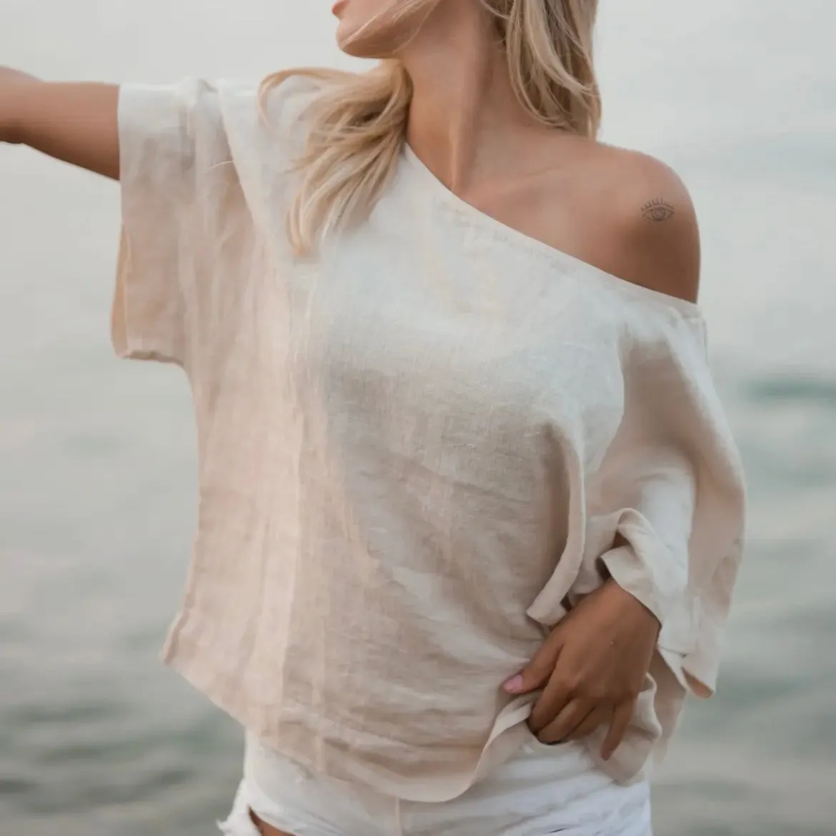 Leila Linen Top