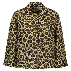 Leon & Harper Vincy Leo   Leopard Short Jacket