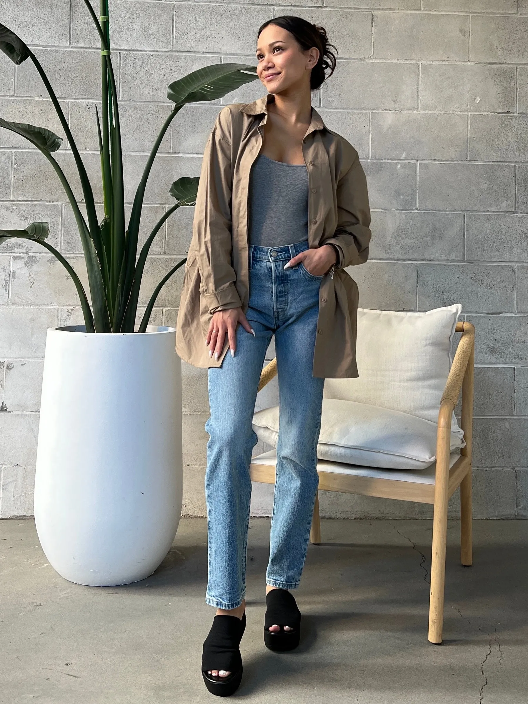 LEVI'S 501 Straight Leg Jean - Hollow Days