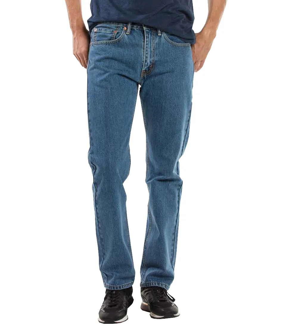 LEVI'S 505 REGULAR FIT JEAN - MEDIUM STONEWASH