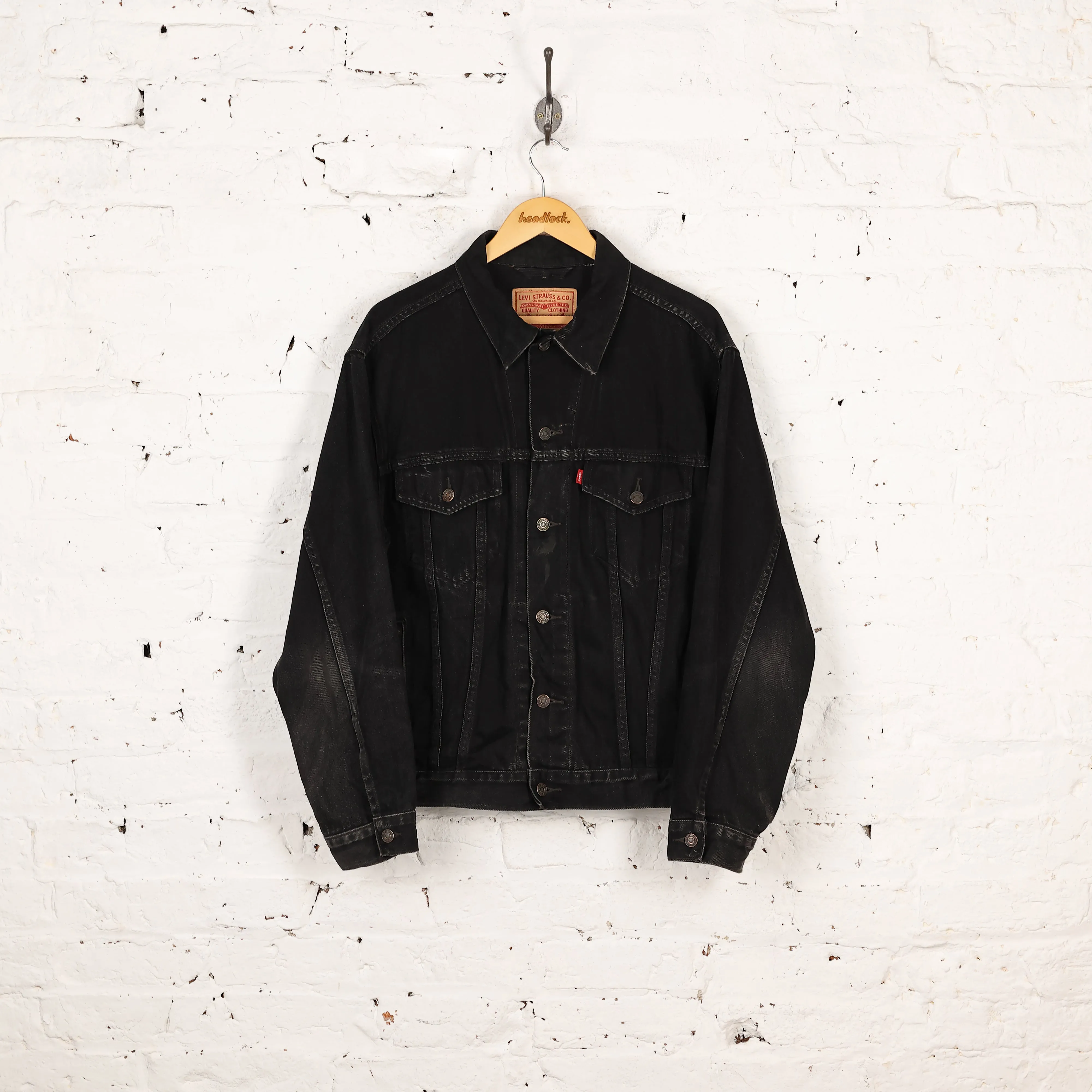 Levi's Denim Jacket - Black - M