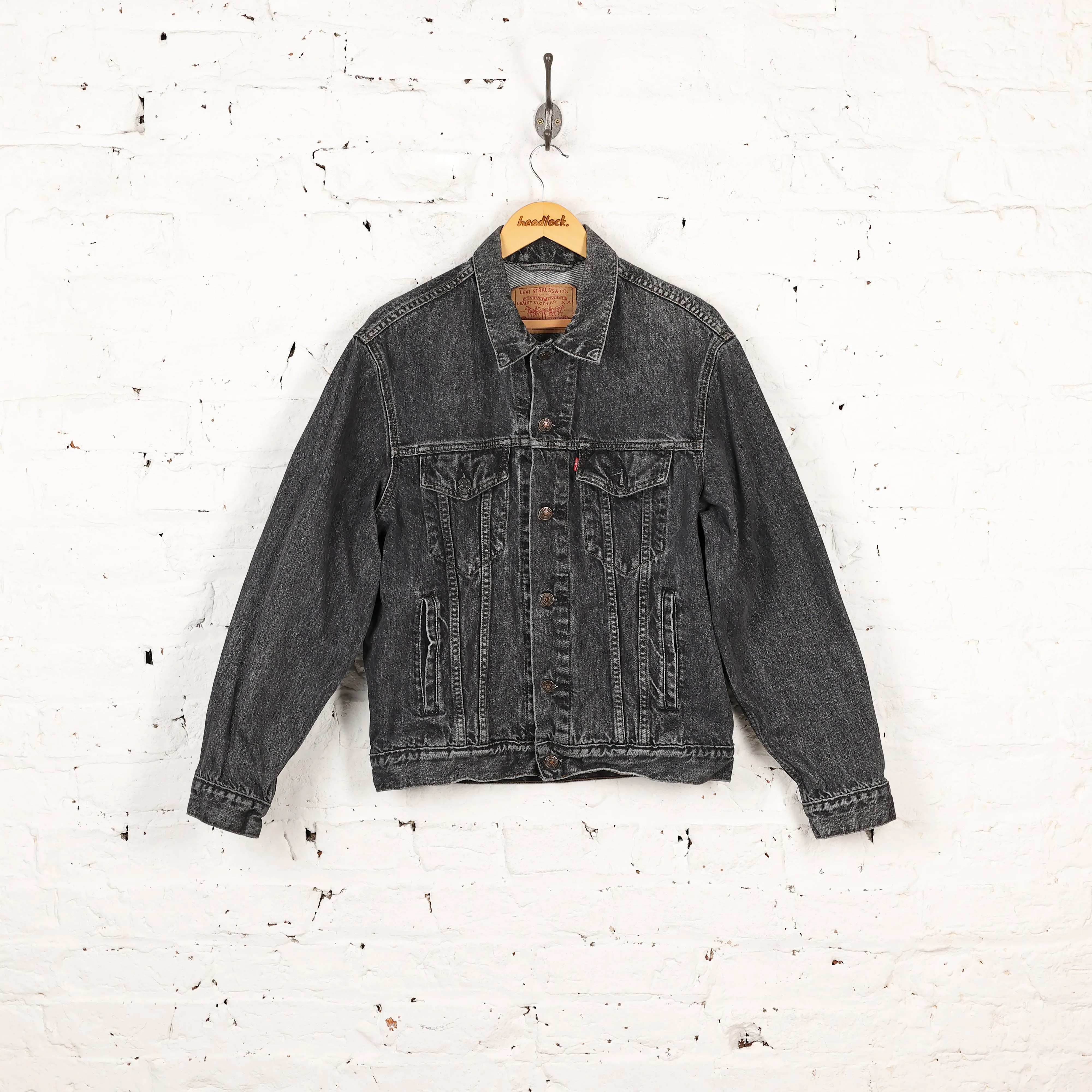Levi's Denim Jacket - Grey - M