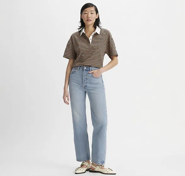 Levi's Ribcage Straight Ankle Jeans-Rigid Fit* SALE