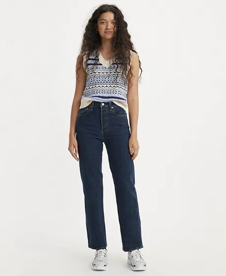 Levi's Ribcage Straight Ankle Jeans-Rigid Fit* SALE