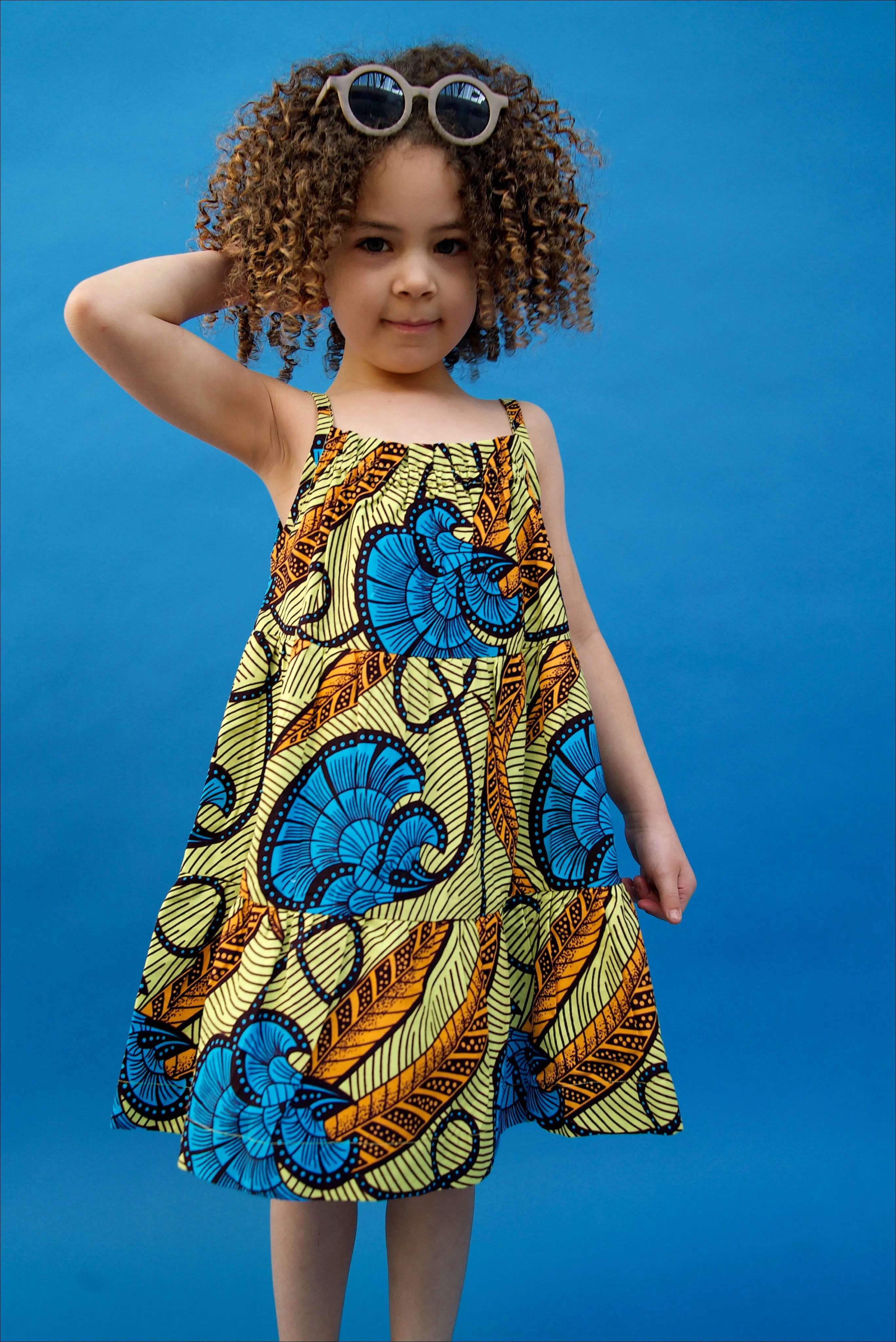 Lola Swing Dress - Floral Sun