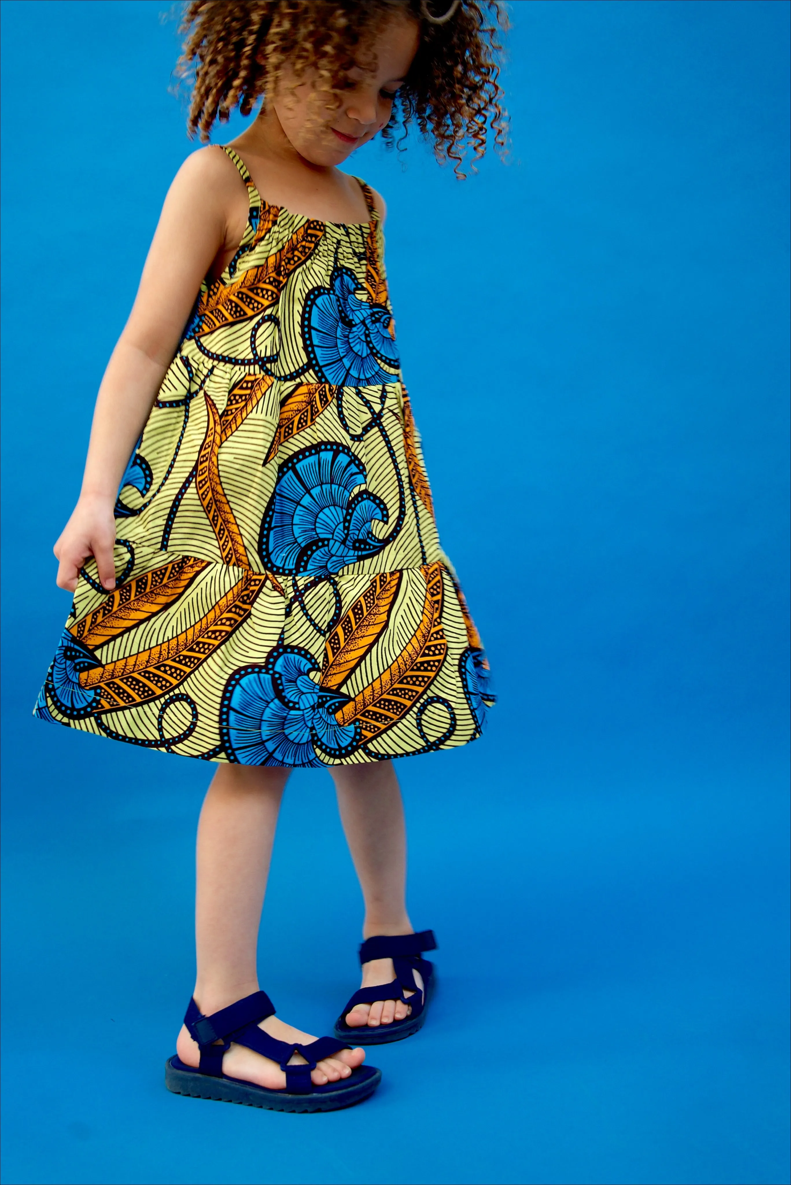 Lola Swing Dress - Floral Sun