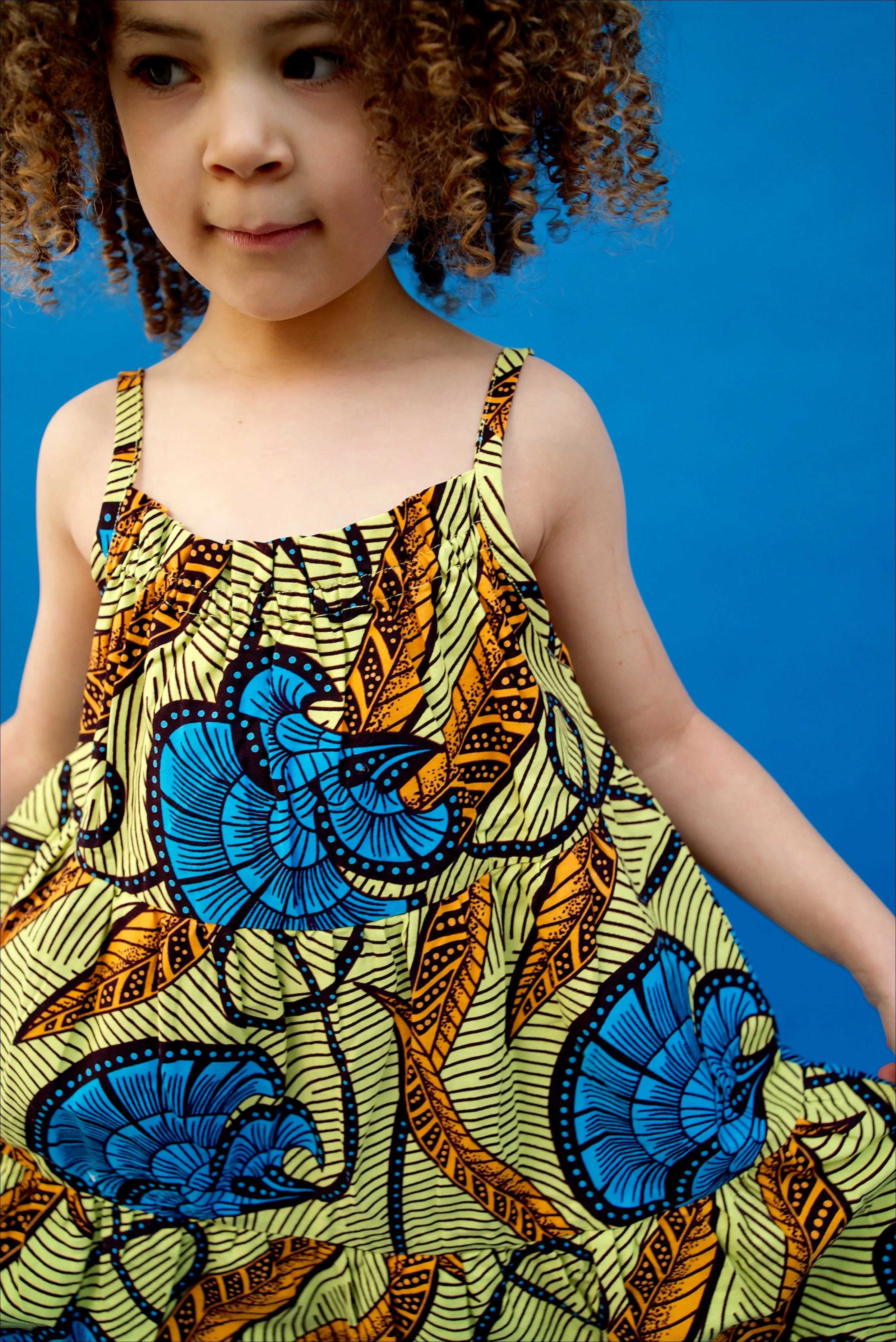 Lola Swing Dress - Floral Sun