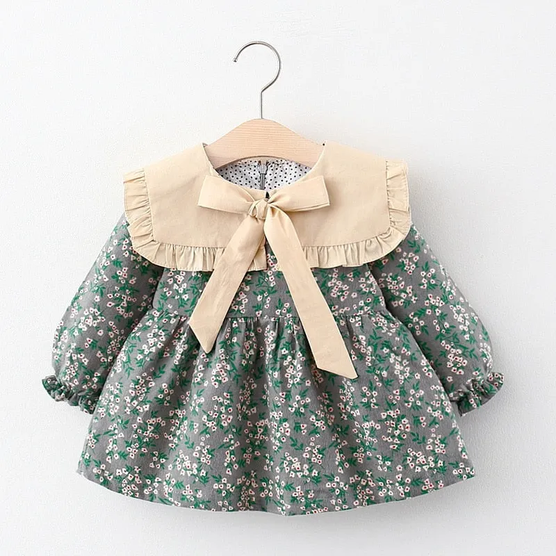 Long Sleeve Floral Dress