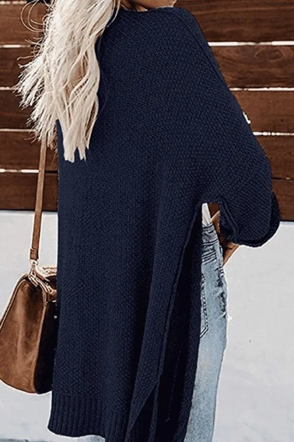 Long Sleeve Knit Cardigan
