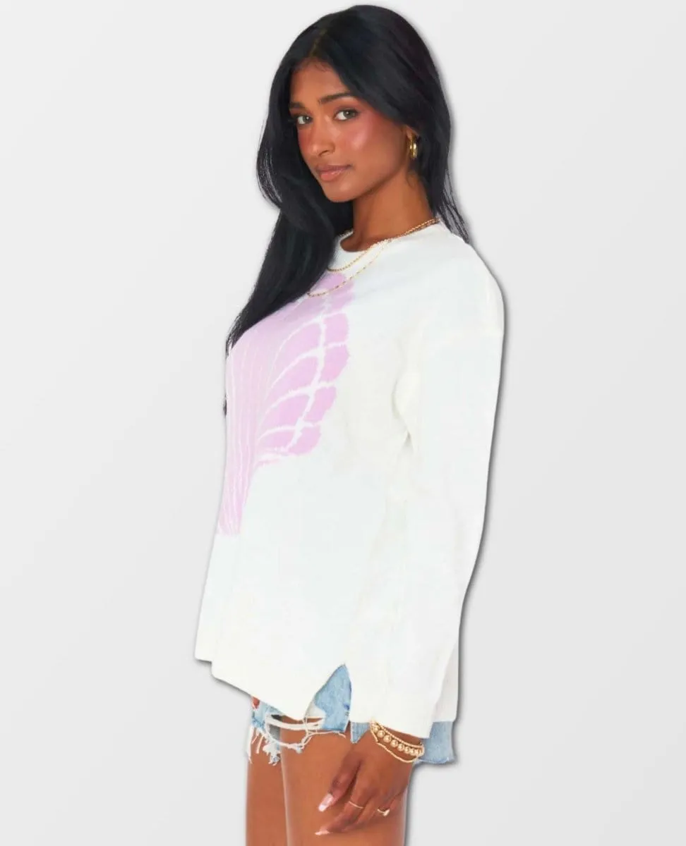 Lost At Sea Sweater Seashell Knit