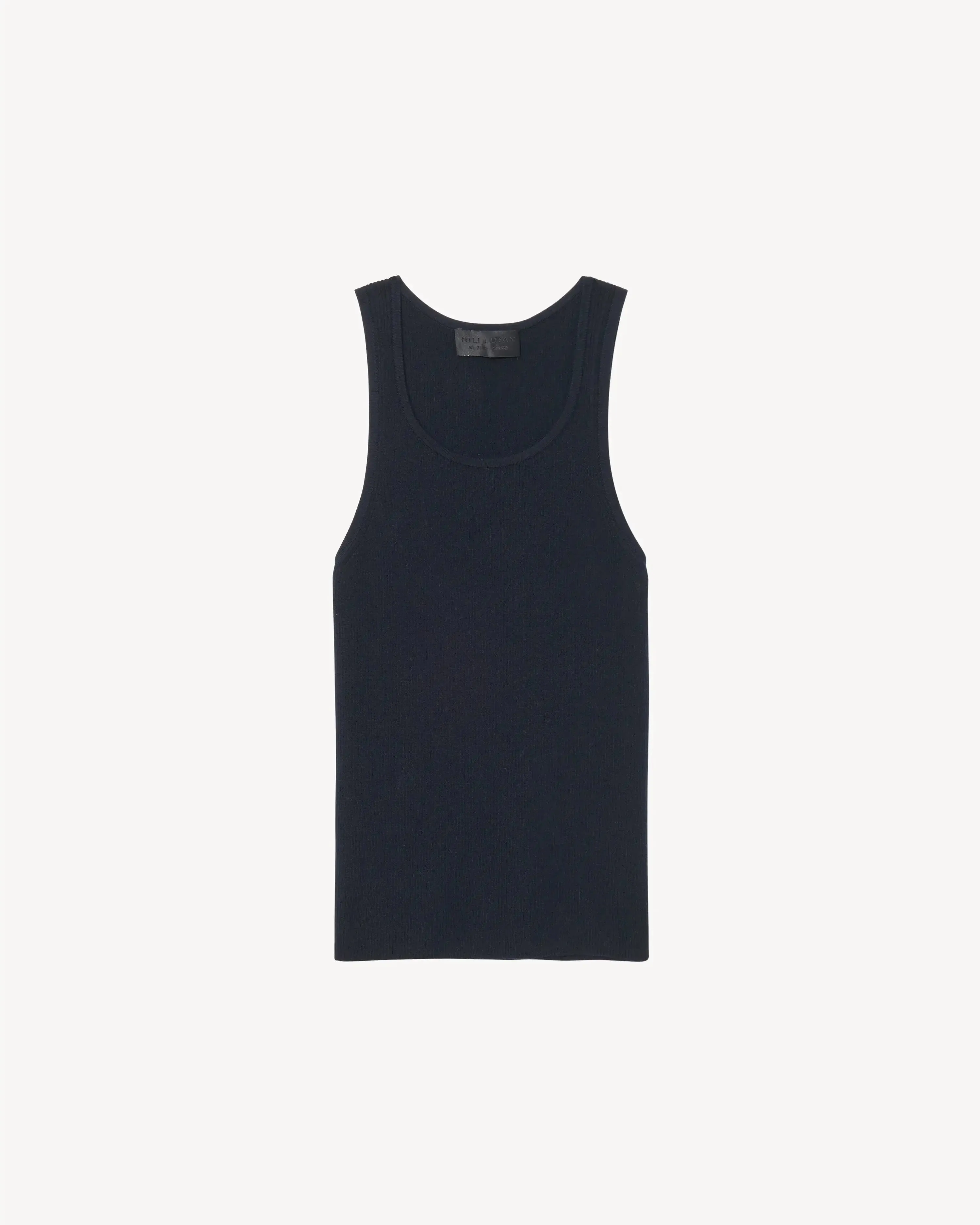 Lottie Knit Tank in Dark Navy