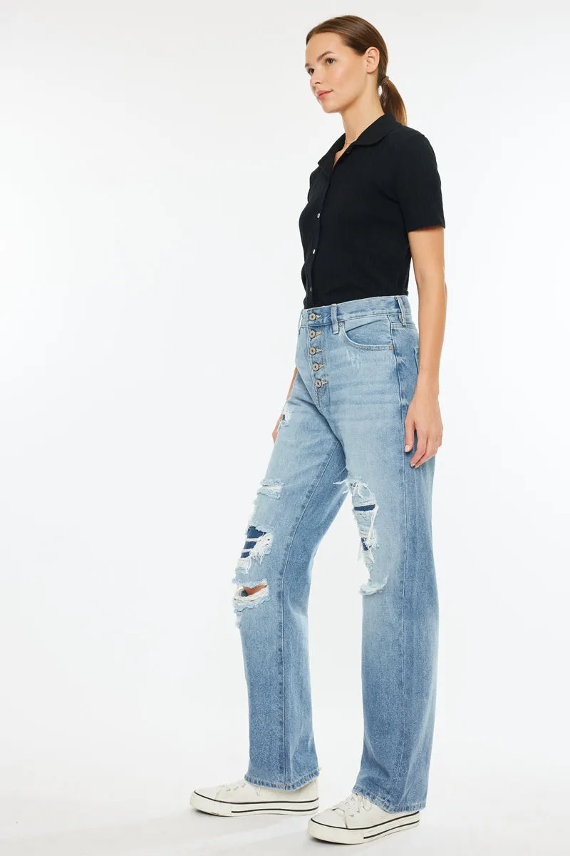 Maddie Ultra High Rise 90's Boyfriend Jeans