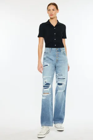 Maddie Ultra High Rise 90's Boyfriend Jeans