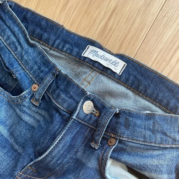 Madewell Slim Boyfriend Jeans Medium Wash