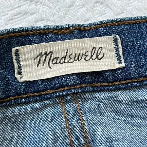 Madewell Slim BoyJean Boy Boyfriend Jeans in Medium Wash H6843 Size 27