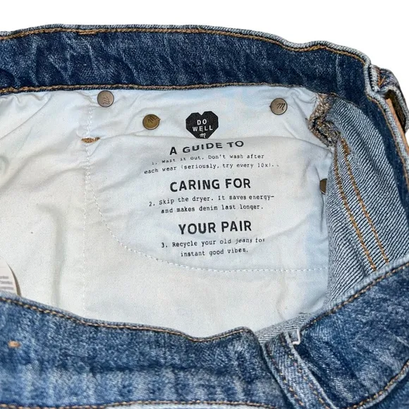 Madewell The Classic Straight Jeans Size 26 High-Rise