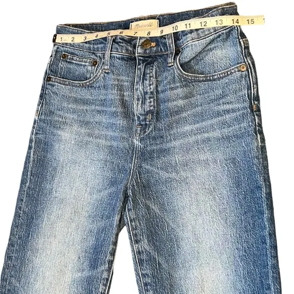Madewell The Classic Straight Jeans Size 26 High-Rise