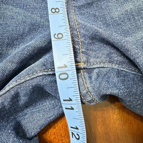 Madewell The Slim Boyjean Jeans Raw Hem Creston Wash Women 30