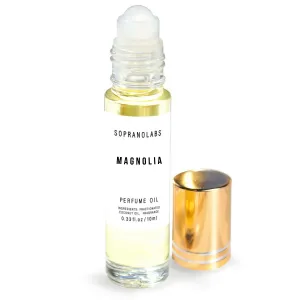 MAGNOLIA Vegan Perfume Oil. Gift for her. Roll on 10 ml