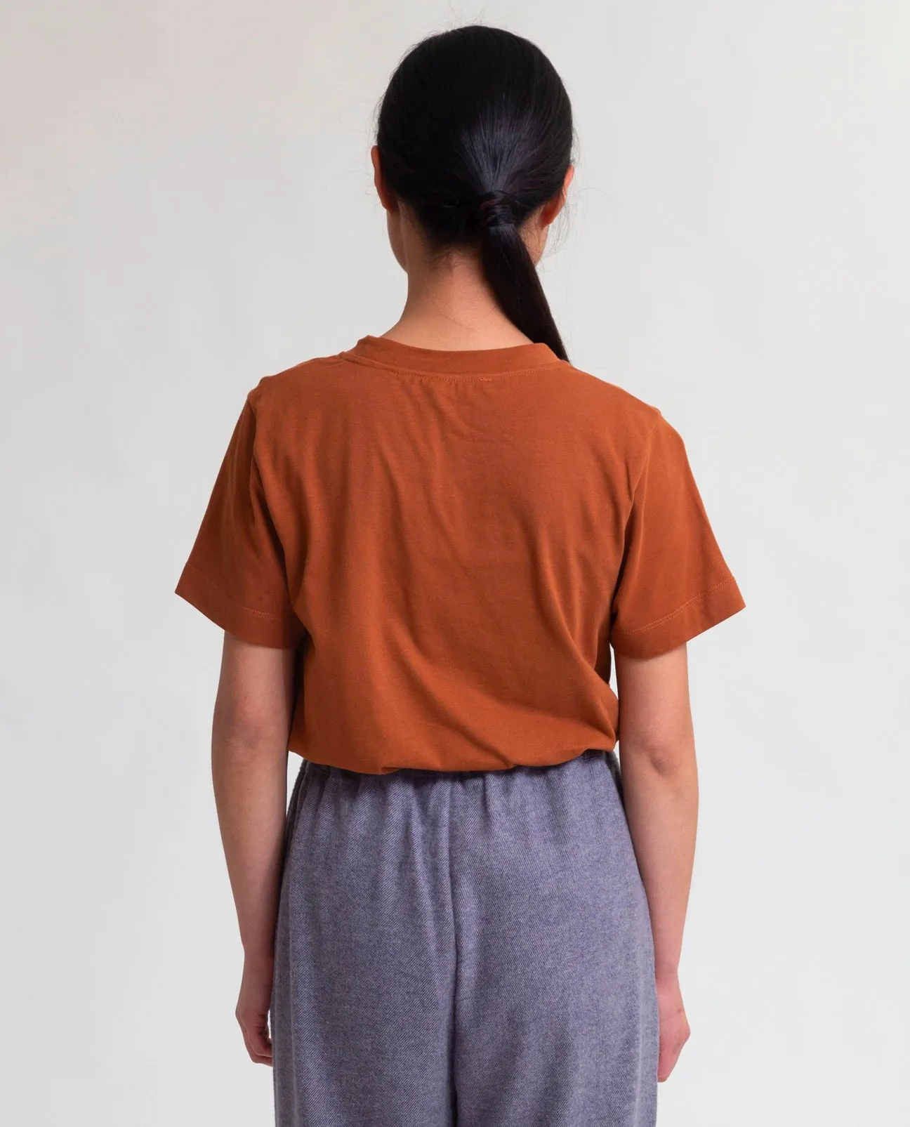 Maliah Organic Cotton T-Shirt In Caramel