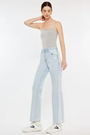Maple High Rise Straight Leg Jeans