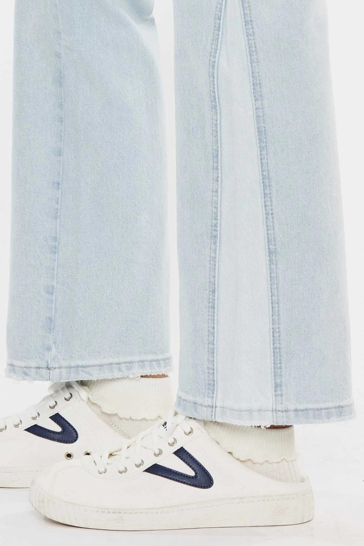 Maple High Rise Straight Leg Jeans