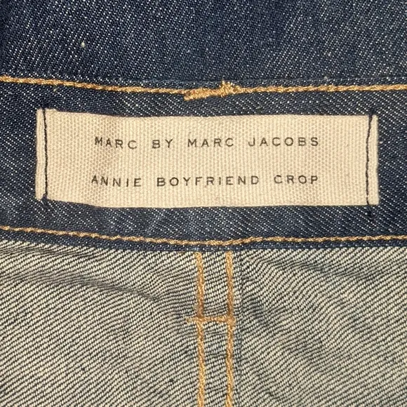 Marc by Marc Jacobs Annie Boyfriend Crop Jeans