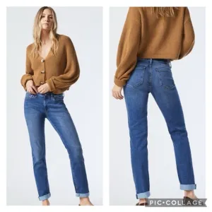 MAVI / Emma Slim Boyfriend Medium Washed Highrise Jeans Size 32