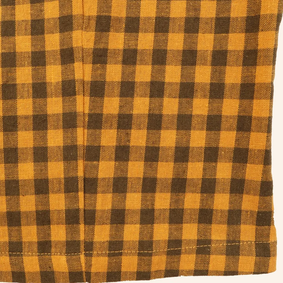 Meadows Alpinum Top Toffee Gingham