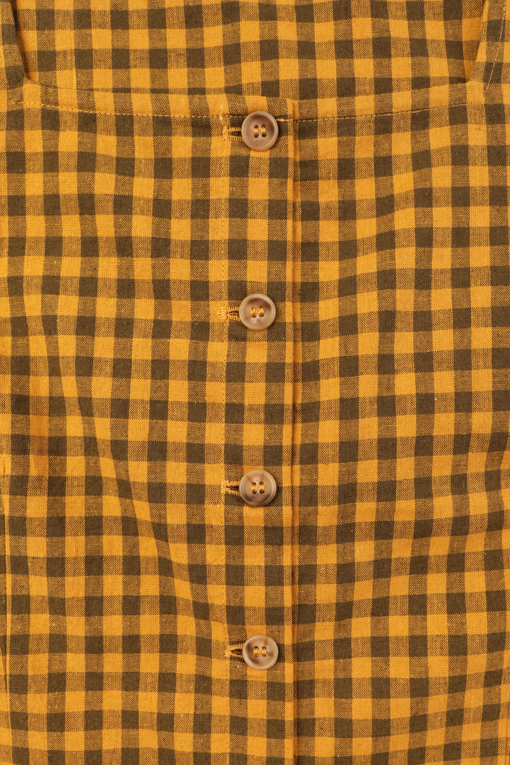 Meadows Alpinum Top Toffee Gingham