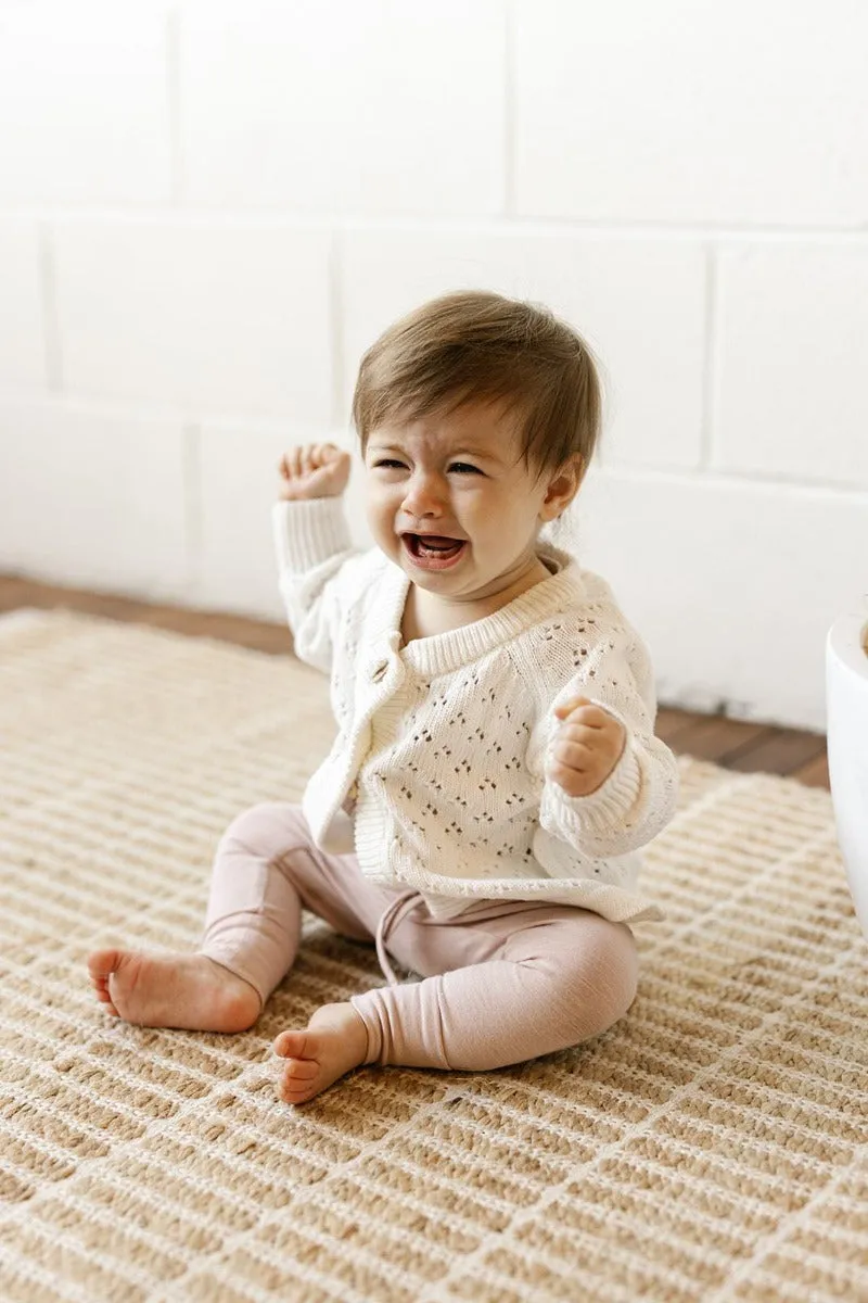 Milk Knit Baby Cardigan